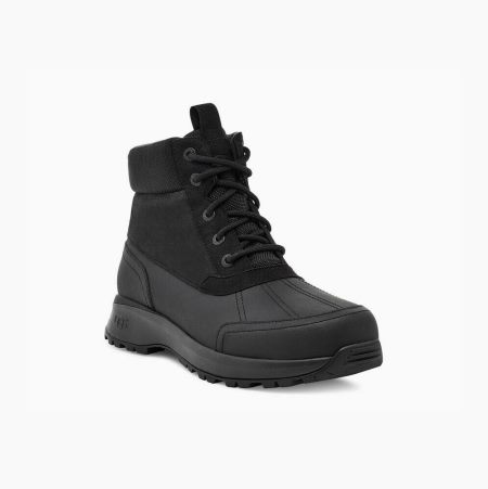 UGG Emmett Duck Black Boots for Men (MVRJ31452)